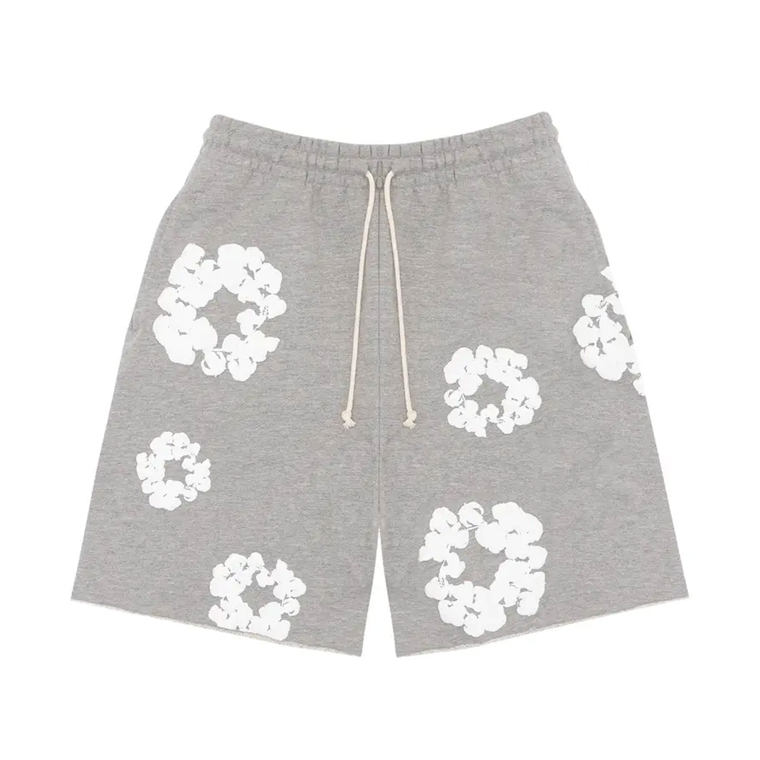 Denim Tears The Cotton Wreath Shorts Gray – sneakrflow