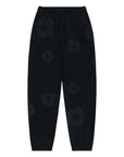 Denim Tears The Cotton Wreath Sweatpants Black Monochrome
