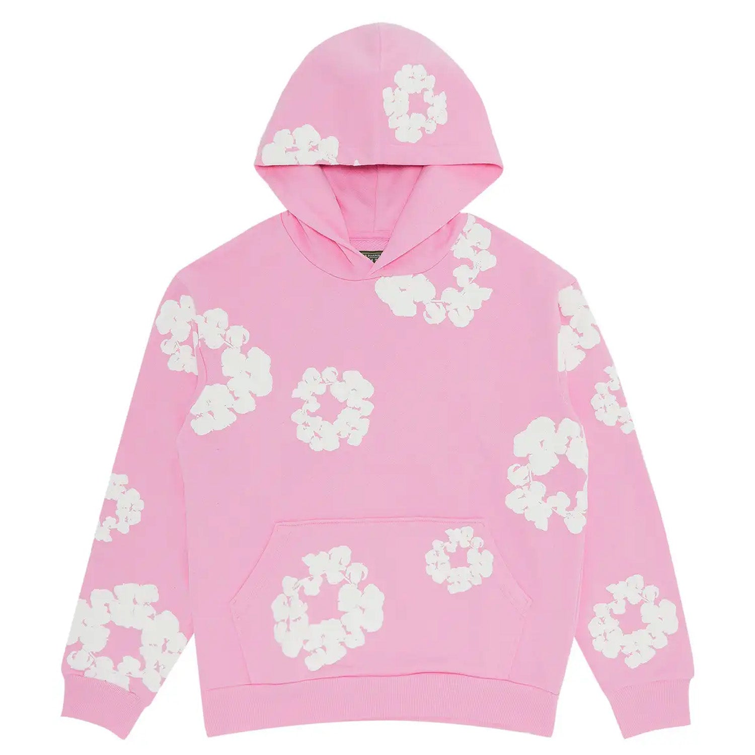 Denim Tears The Cotton Wreath Hoodie Pink – sneakrflow