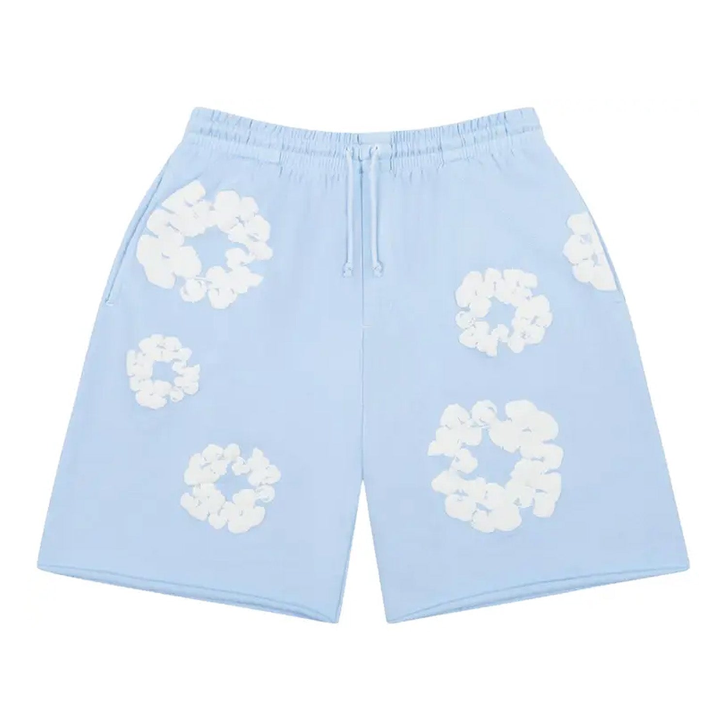 パンツ Denim Tears / Cotton Wreath Shorts Denim Tears Cotton Wreath Blue Shorts