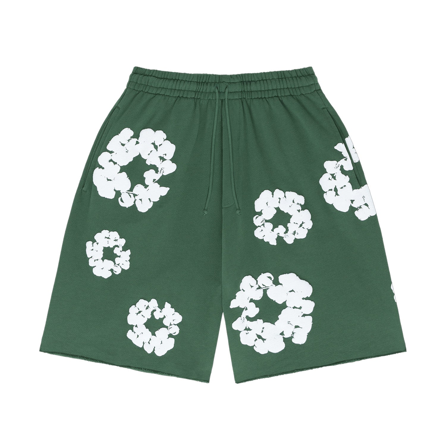 DENIM TEARS COTTON WREATH SHORTS ショーツ Denim Tears The Cotton Wreath Shorts Green – sneakrflow