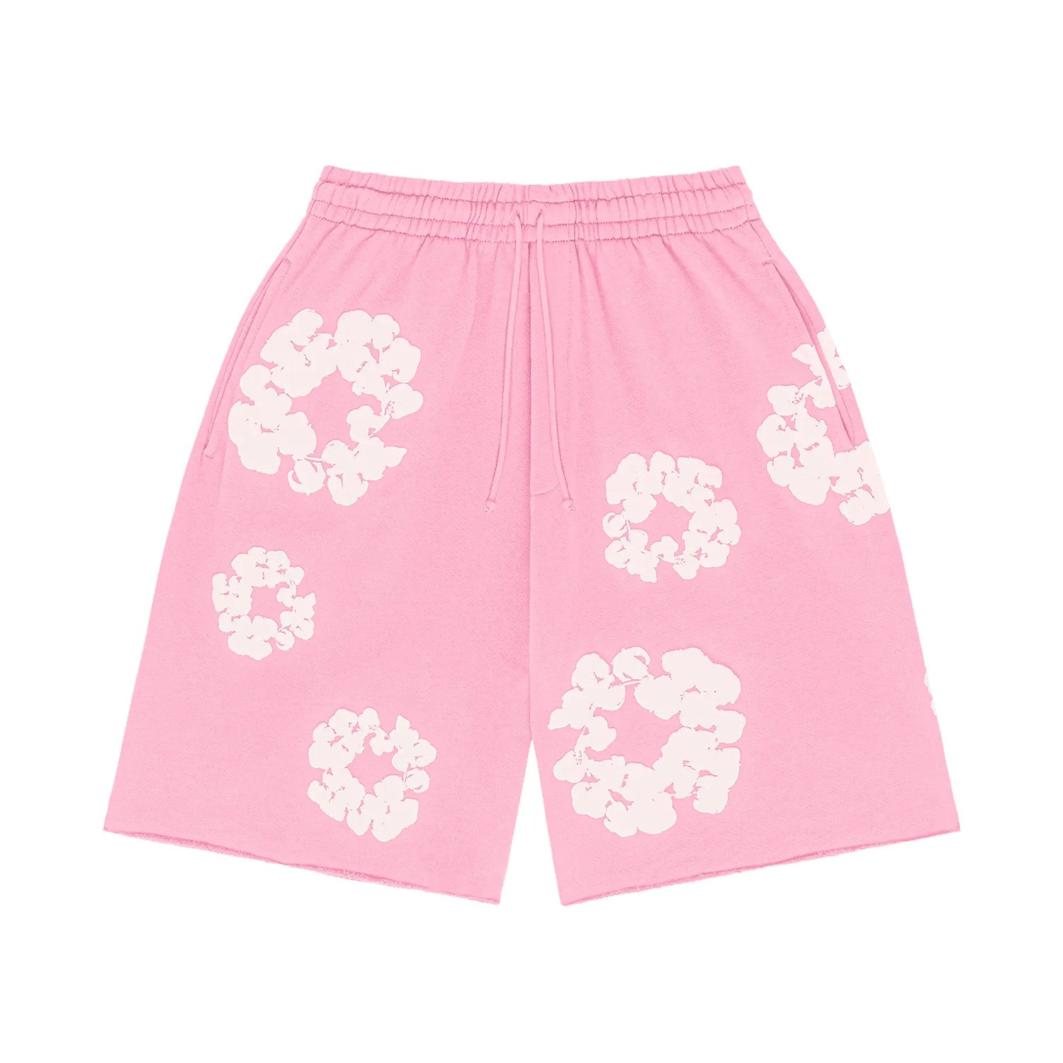 Denim Tears The Cotton Wreath Shorts Pink – sneakrflow