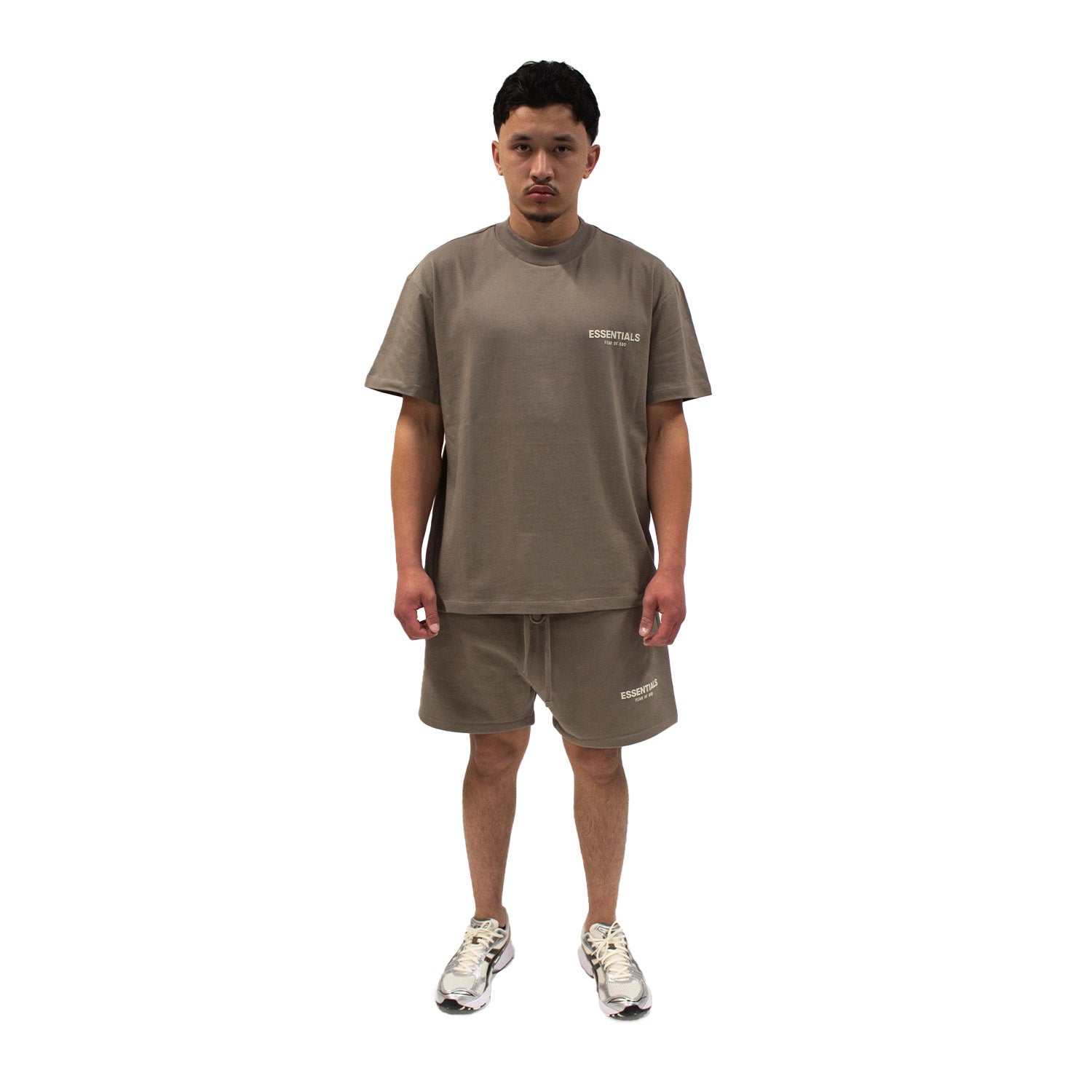 Fear of God Essentials Desert Taupe T-Shirt – sneakrflow