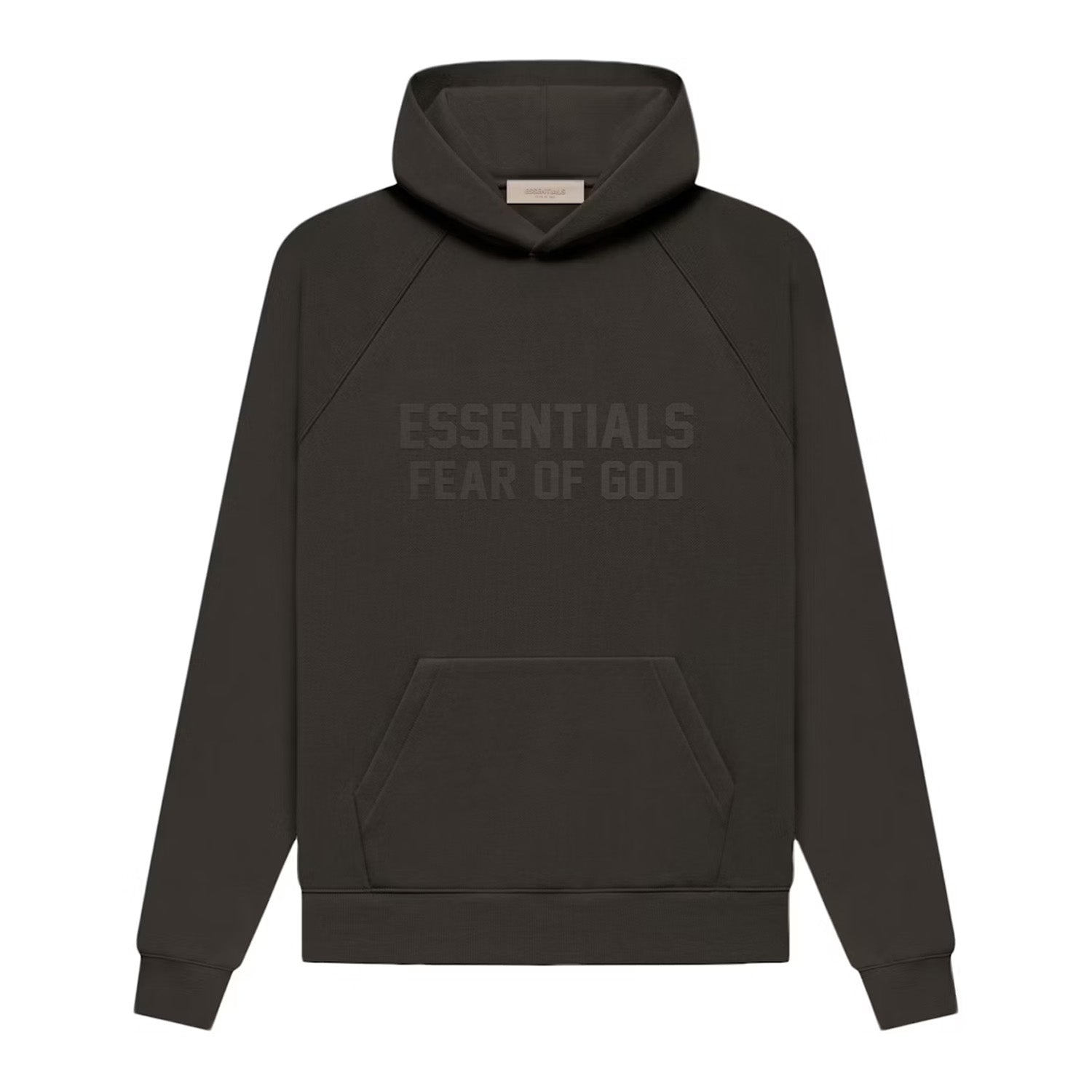 Fear of God Essentials Off Black Hoodie – sneakrflow