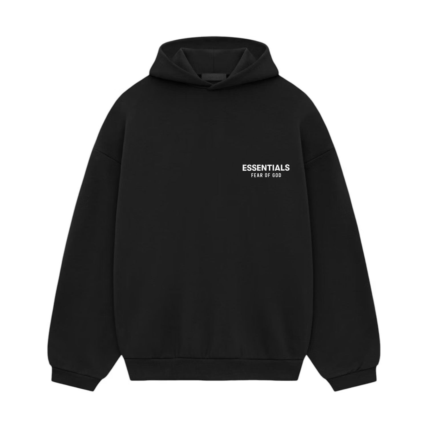 Fear of God Essentials Black Fleece Hoodie