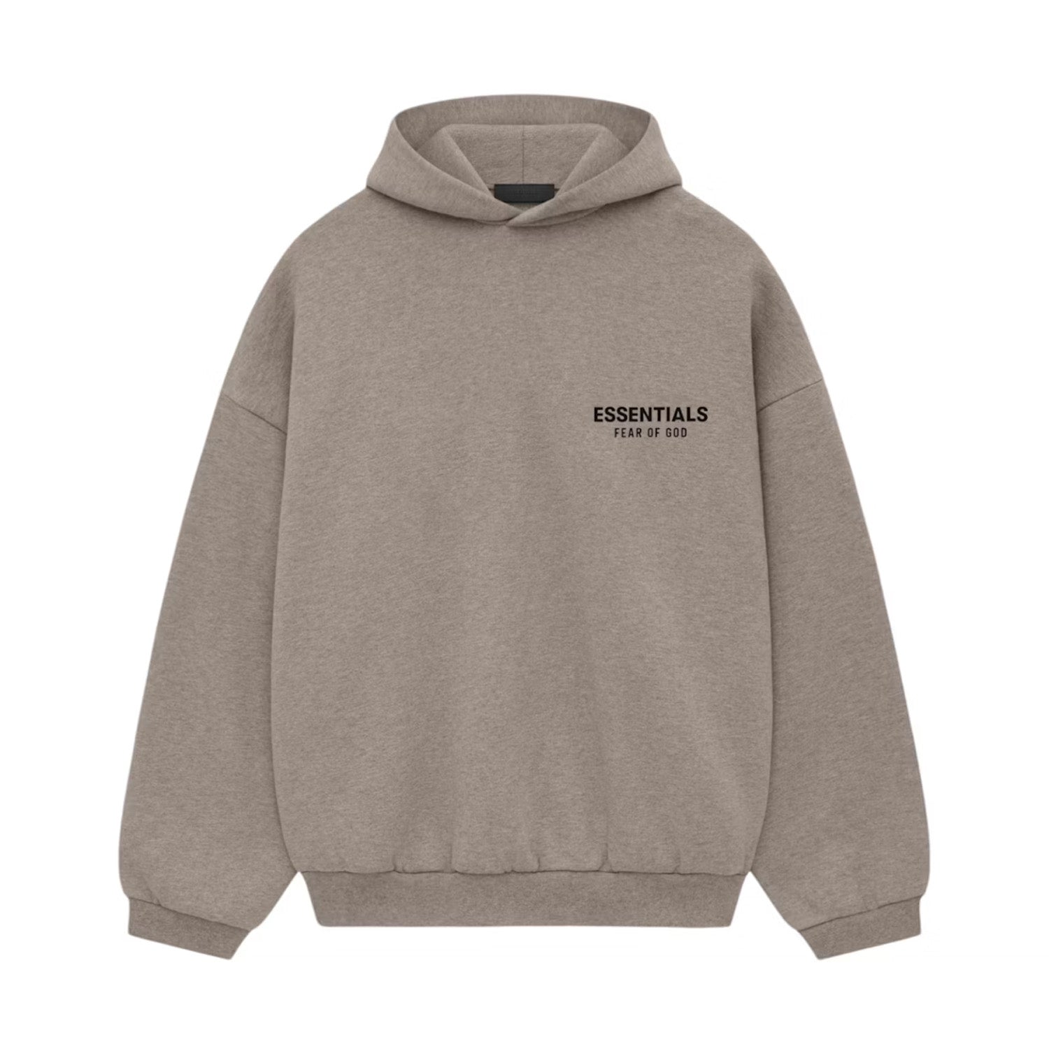 Fear of God Essentials Heather Gray Fleece Hoodie