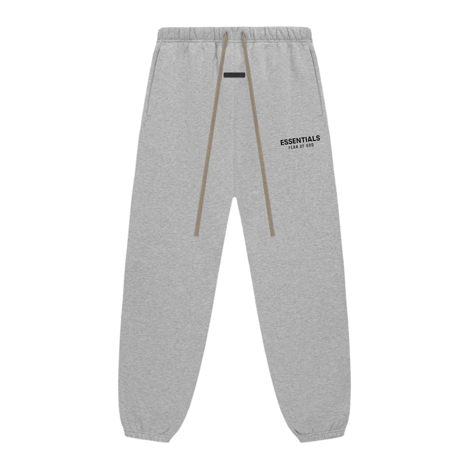 Fear of God Essentials Light Heather Gray Fleece Sweatpants