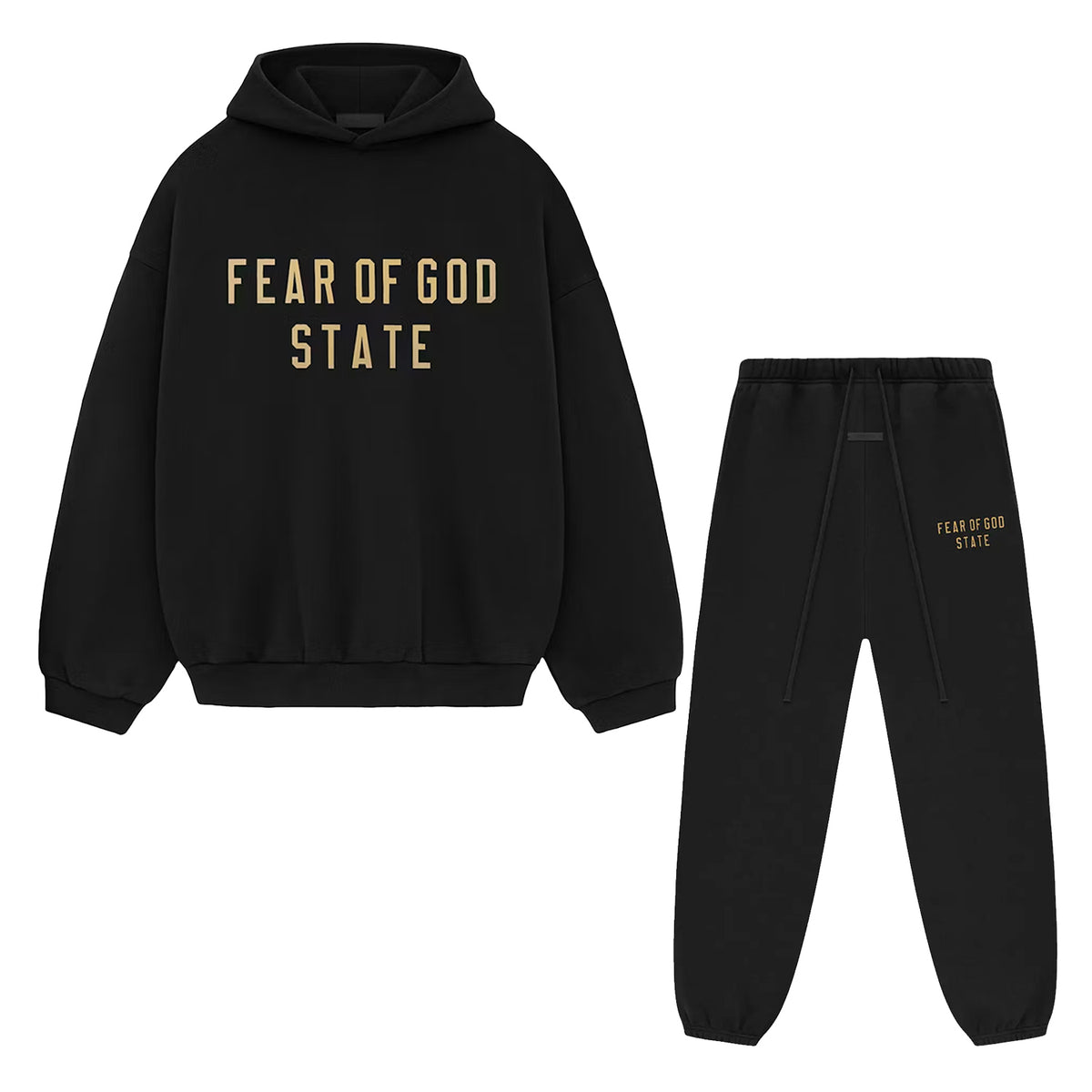 Fear Of God Essentials FW24 Black State Set – sneakrflow