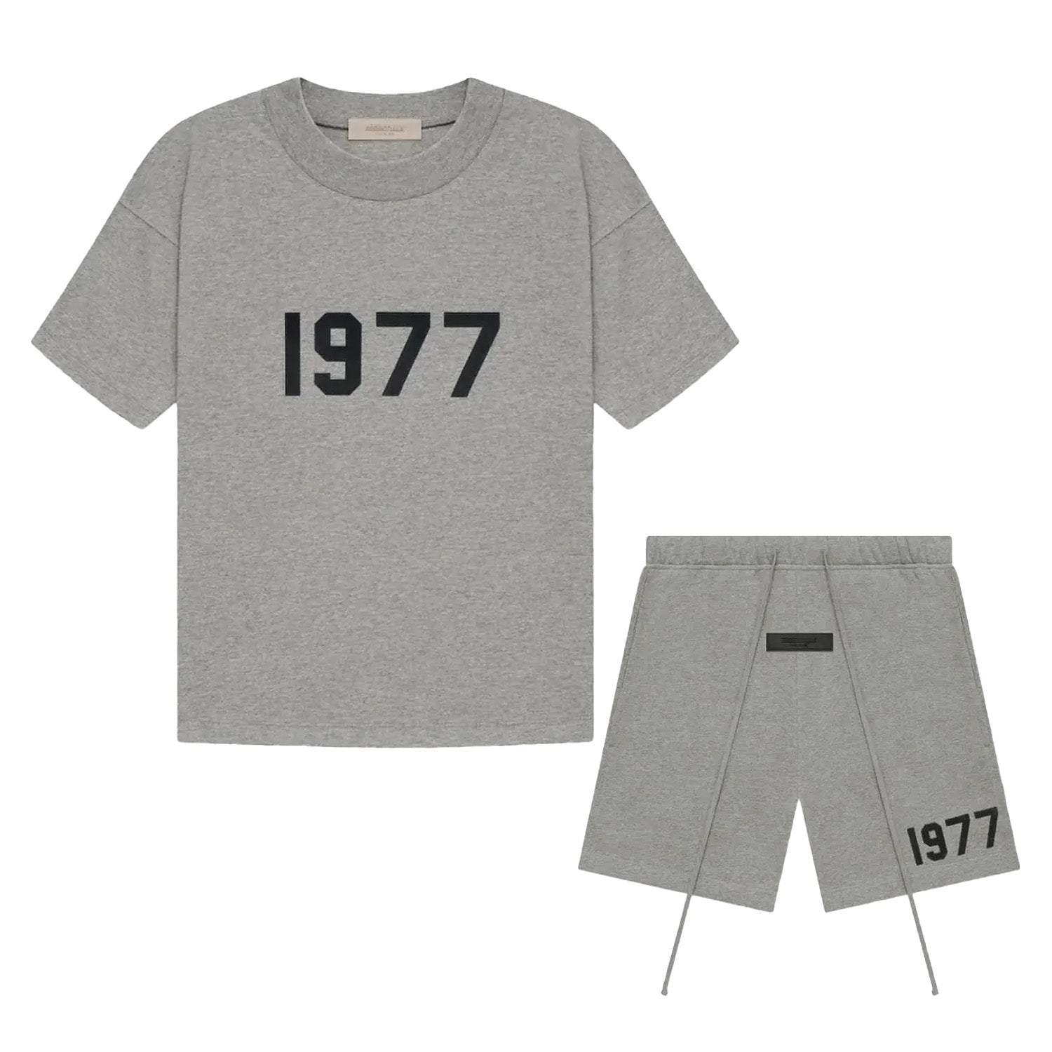 Fear of God Essentials 1977 Dark Oatmeal Summer Set – sneakrflow