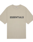 Fear of God Essentials Applique Logo T-Shirt Tan