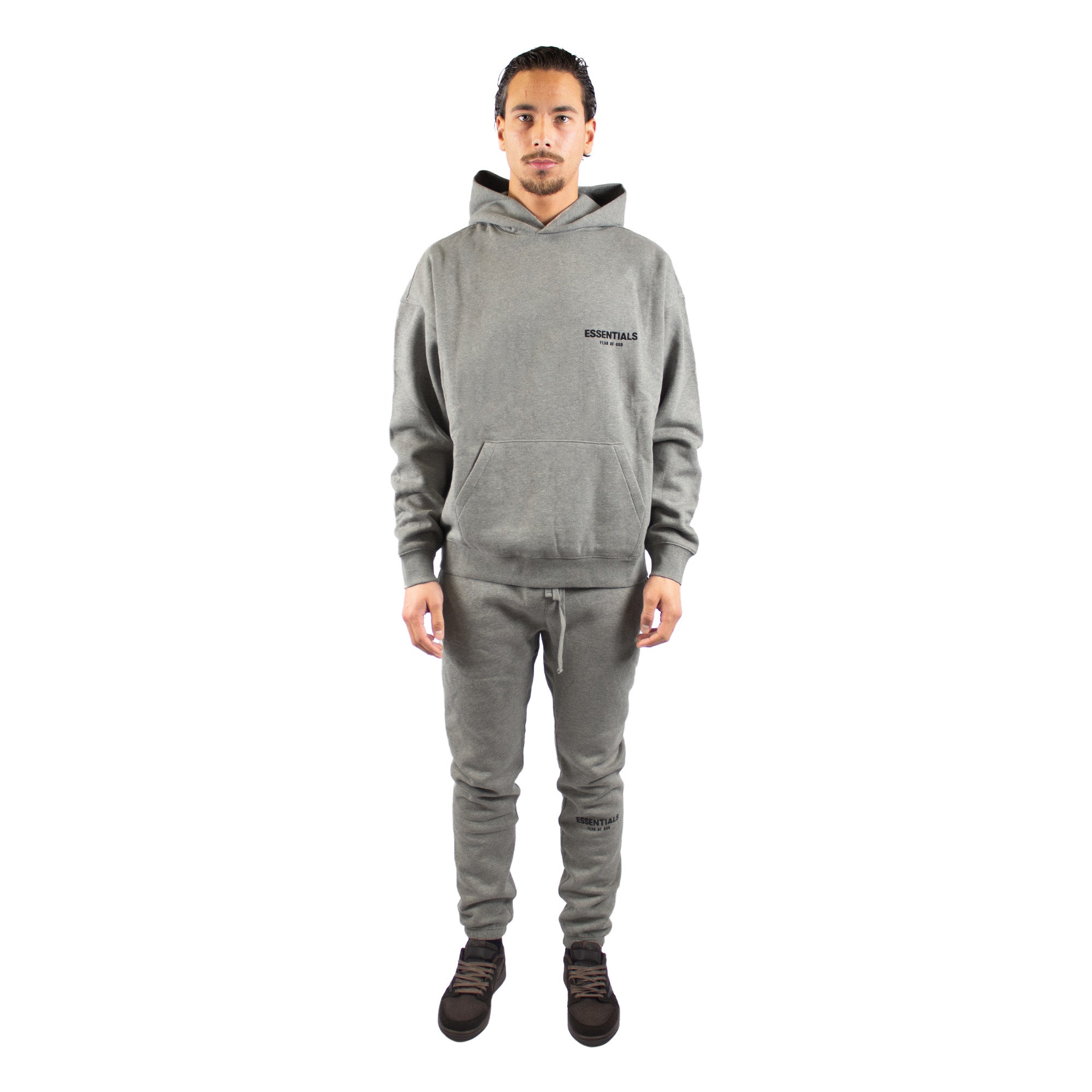 Fear of God Essentials Dark Oatmeal Full Set – sneakrflow