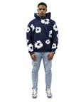 Denim Tears The Cotton Wreath Hoodie Navy