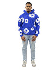 Denim Tears The Cotton Wreath Hoodie Royal Blue