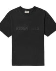Fear of God Essentials Applique Logo T-Shirt Black