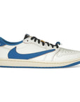 Nike Air Jordan 1 Low Travis Scott X Fragment Sail Military Blue