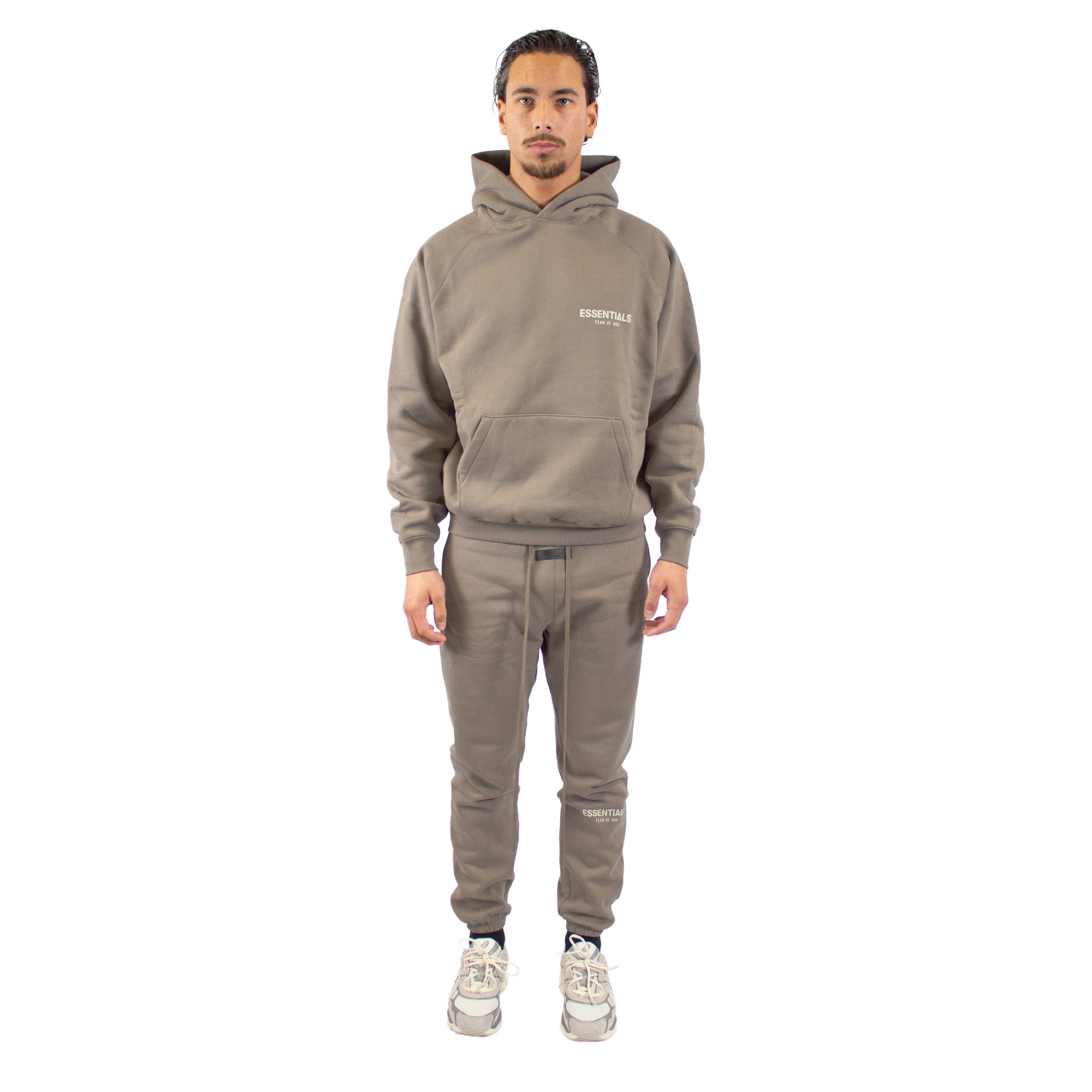 Essentials Fear of Godセットアップ ベージュグレー　M Fear of God Essentials Desert Taupe Full Set – sneakrflow