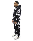Denim Tears The Cotton Wreath Sweatpants Black