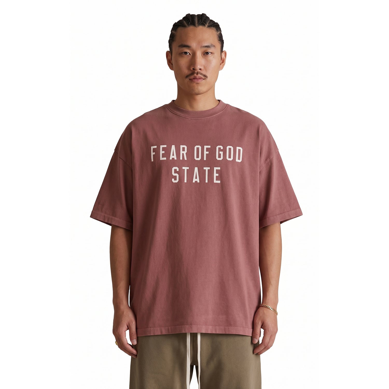 Fear of God Essentials T-Shirt Crimson