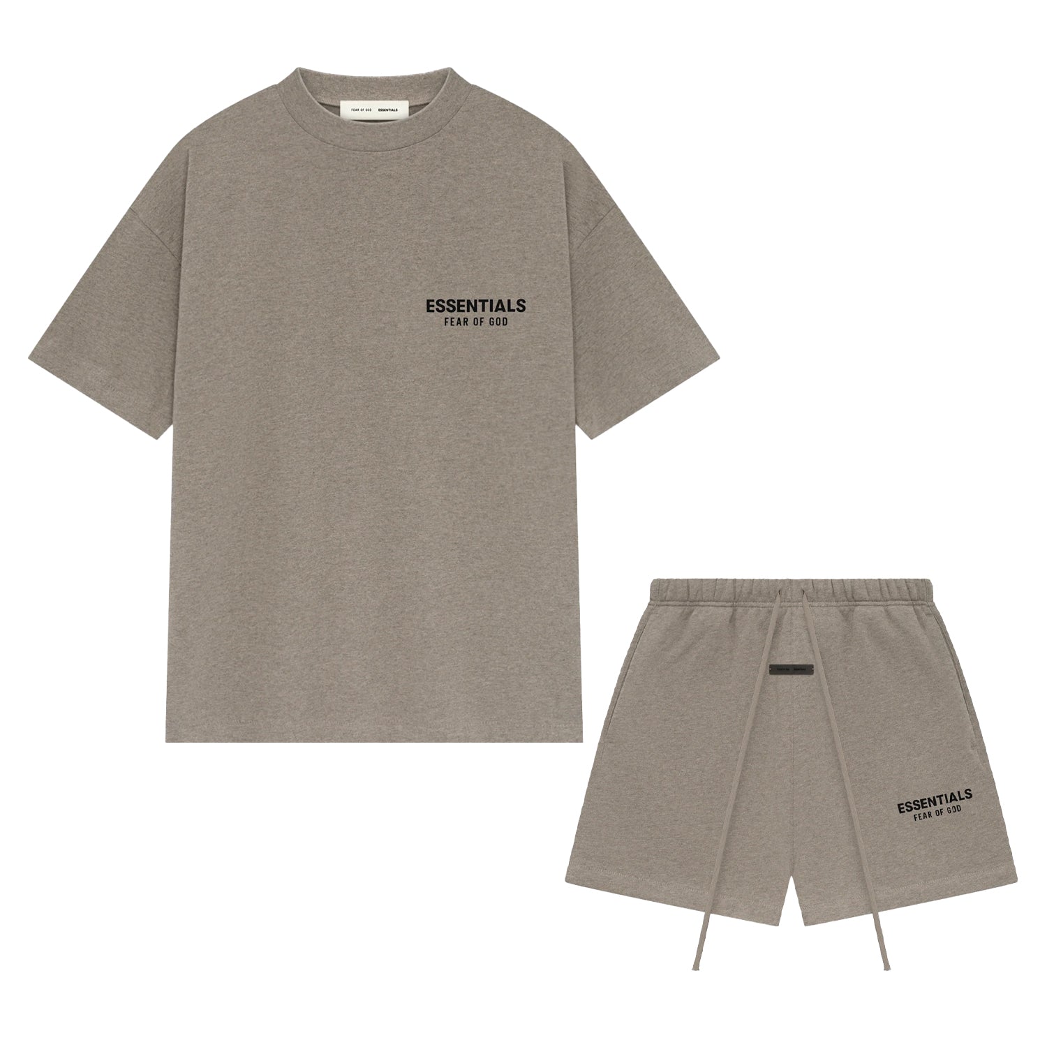 Fear of God Essentials 1977 Light Oatmeal Summer Set