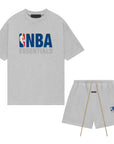 Fear of God Essentials NBA Light Heather Summer Set