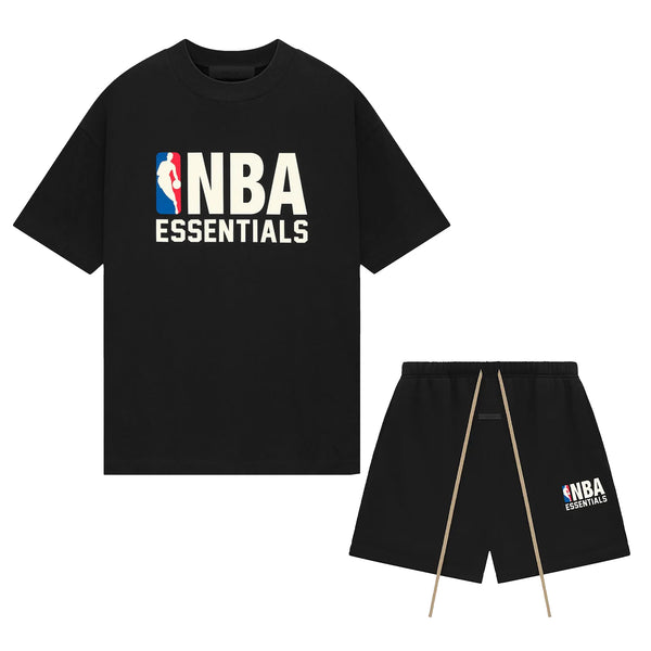 Fear of God Essentials NBA Black Summer Set – sneakrflow