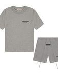 Fear of God Essentials Dark Oatmeal Summer Set