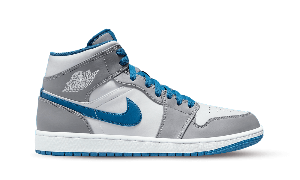 Air Jordan 1 Mid 'True Blue'